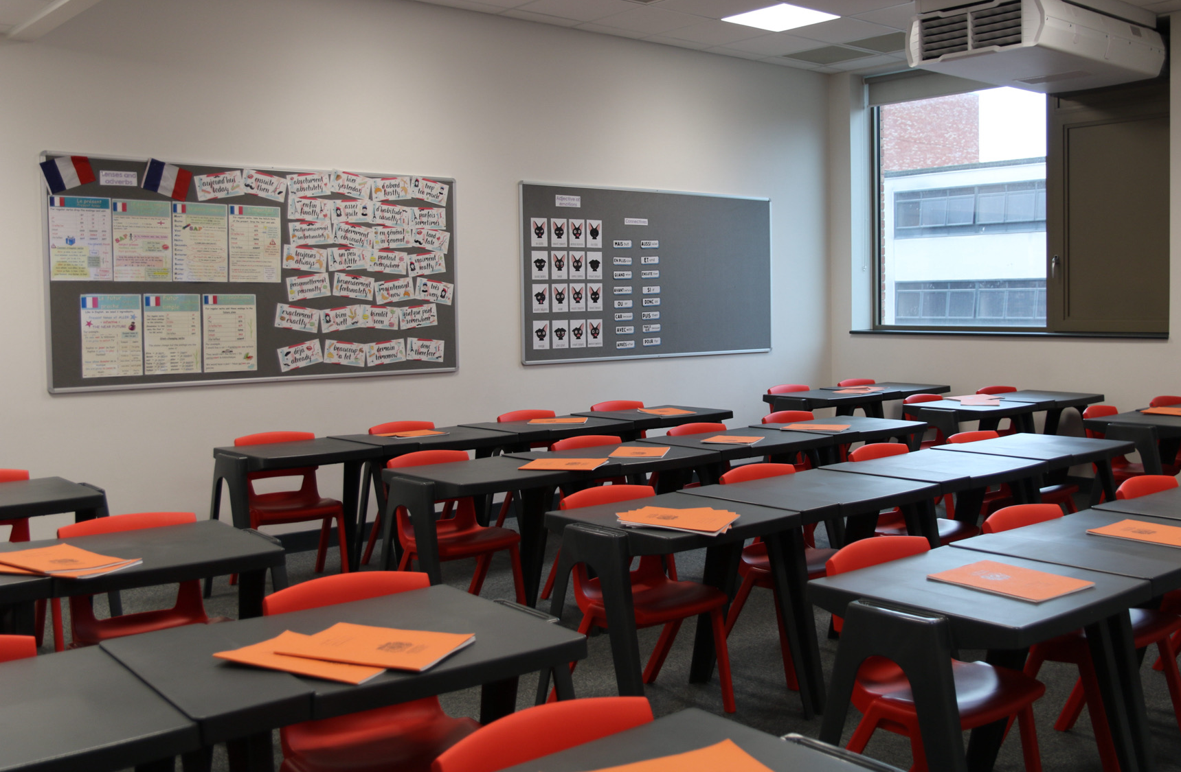 A Modern Foreign Languages Classroom