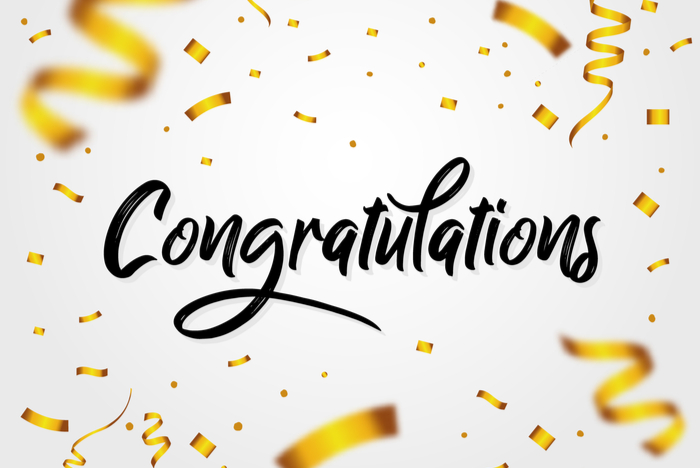 Congratulations